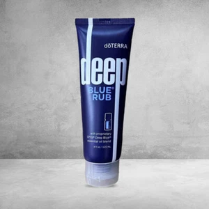 Nuovo 120ml-Do'terra Deep Blue Rub Massaggio Topico Lenitivo Raffreddante - Foto 1 di 6