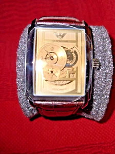 EMPORIO ARMANI Meccanico AR4229 Men's Watch N.I.B., Never Worn! - Picture 1 of 10