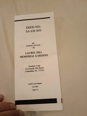 Laurel Hill Memorial Gardens, 845 Laurel Hill Rd, Columbia, PA 17512. Foto 1 de 2