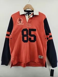 Tommy Hilfiger Rugby Polo 1985 Manga Larga Deadstock De Colección Y2K Camisa Adulto Pequeña S - Imagen 1 de 9