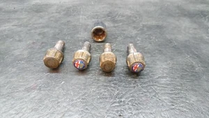 2005 ALFA ROMEO 156 JTS 4DR SALOON LOCKING WHEEL NUT SET + KEY GENUINE - Picture 1 of 2