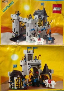 Lego Legoland Castle Black Falcon's Fortress Instruction Manual Only - Picture 1 of 1