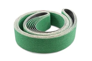 2 X 72 Inch 100 Grit Metal Grinding Zirconia Sanding Belts, 6 Pack - Picture 1 of 1