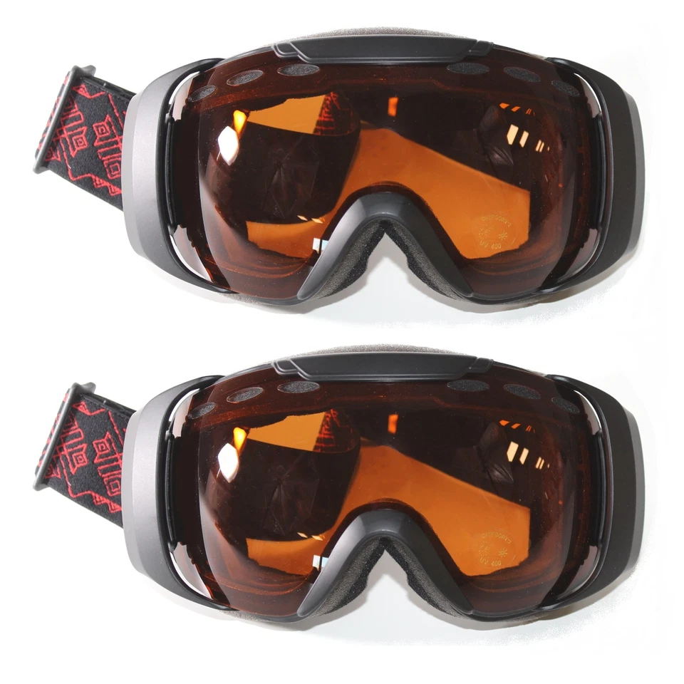 F2 Skibrille 100 Uv-schutz Snowboardbrille