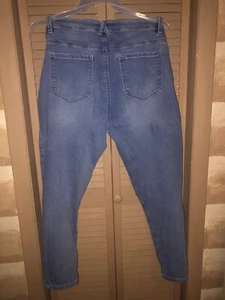 Angels Forever Young Signature Convertible Blue Jeans Size 16 (157) - Picture 1 of 3