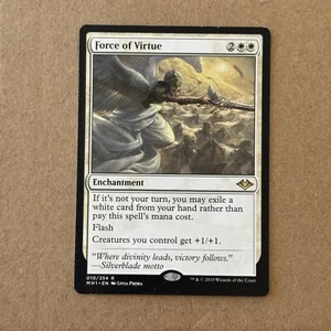 B3G3 ~ MTG ~ Force of Virtue ~ MH1 Modern Horizons 2019 ~ #010 English ~ LP/MP - Bild 1 von 16