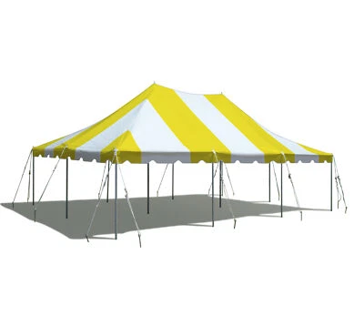 20x30 Commercial Heavy Duty Pole Tent Yellow Event Canopy Wedding Party Gazebo - Image 1 of 4