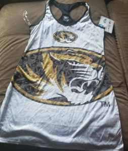CONCEPTS SPORT Women Sleepwear Racerback Tank Dress MISSOURI TIGERS size M #3C - Picture 1 of 3