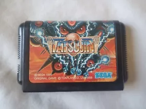 Tatsujin Truxton Sega Mega Drive MD Giappone Import gioco venditore USA solo carrello - Foto 1 di 10
