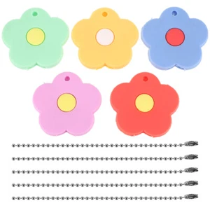 5 Pcs Katzenklauenschlüsselkettenzubehör Topper Schlüsselkappe Aus Silikon - Bild 1 von 12