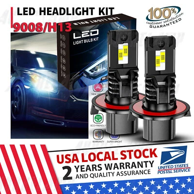 For Suzuki XL-7 2007 2008 2009 H13 9008 LED Headlight High&Low Beam Bulbs Kit - Изображение 1 из 4