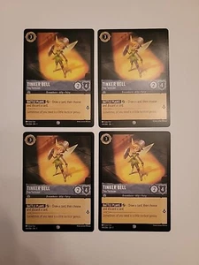 X4 Disney Lorcana Tinker Bell Tiny Tactician 194/204 Das erste Kapitel - Bild 1 von 1