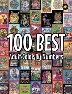 100 BEST Adult Color by Numbers: the Best Designs from Sunlife Drawing Color by - Picture 1 of 2