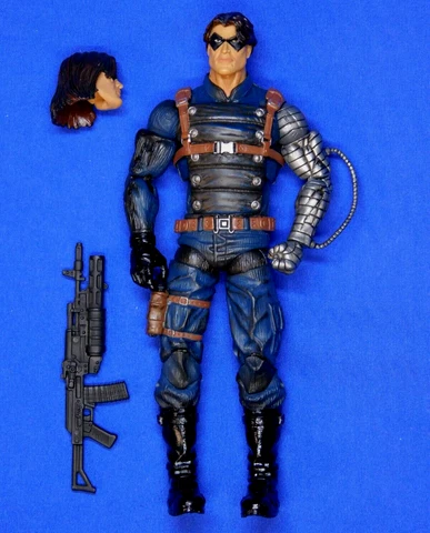 MARVEL LEGENDS WINTER SOLDIER COMPLETE TRU EXCLUSIVE FROM 2-PACK HASBRO 2010 Cover