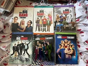 The Big Bang Theory Lot Of 6 Seasons 1 2(new) 3 4 6 7 Used Read Tv Series Dvd - Picture 1 of 5