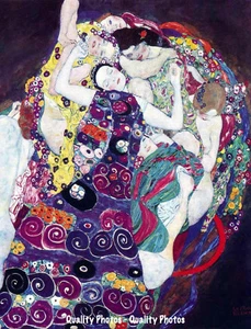 The Virgin 8.5x11" Photo Print Gustav Klimt Multiple Woman in Dreamlike Painting - Picture 1 of 1