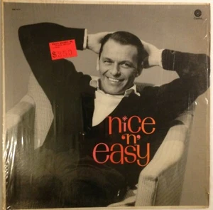 Frank Sinatra Nice 'N' Easy vinyl LP 1975 reissue Capitol Ex+ open shrink Jazz - Imagen 1 de 10