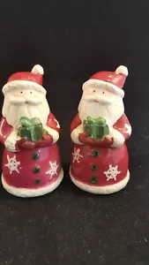 Santa ceramic salt and pepper - Picture 1 of 1