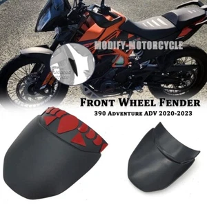 NEW Front Wheel Fender Mudguard Extension FOR KTM 390 Adventure ADV 2020-2023 - Foto 1 di 8