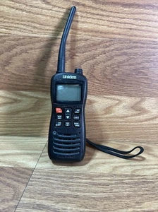Uniden MHS126 Submersible Handheld VHF Two Way Floating Marine Radio Untested - Zdjęcie 1 z 7