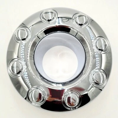 OEM 2017-2024 Ford F250 Super Duty Front Chrome 8 Lug Center Cap - HC3C-1A096-TB - Image 1 of 4