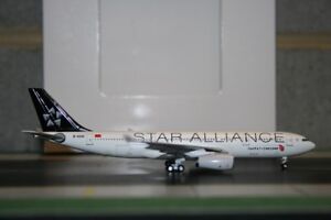 Aeroclassics 1:400 Air China Airbus A330-200 B-6091 "Star Alliance" Model Plane