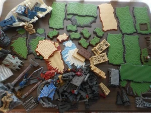 Large lot of Mega Bloks Dragons Terrain, Castle, unique pieces - Picture 1 of 8
