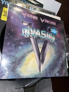 VINNIE VINCENT INVASION ‎– All Systems Go LP - OG 1988 US 1st Press Shrink/Hype - Picture 1 of 9