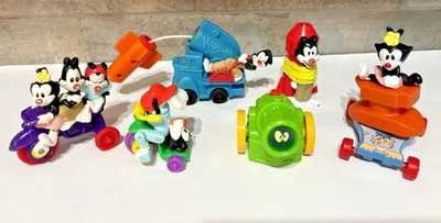 Lote de 6 Juguetes McDonalds ANIMANIACS Happy Meal Pinky Brain Slappy 1993-97 De Colección Foto 1 de 4