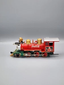 Hawthorne Village Coca Cola Locomotiva e Tenero Villaggio di Natale Treno così com'è - Foto 1 di 10