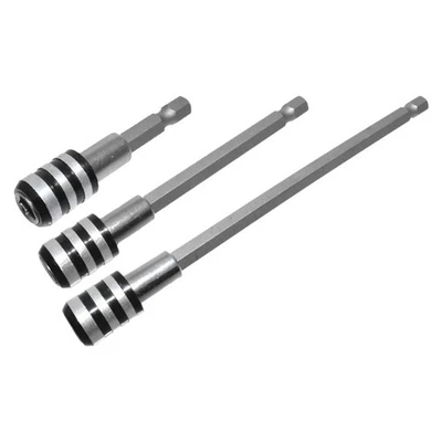 60100150mm selflocking screwdriver bit extension rod with quick interchange - Image 1 of 4