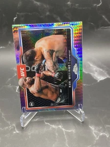 2025 Topps Chrome UFC No. 30 Karl Williams Rookie Card RC Hyper Prisms Refractor - Picture 1 of 2
