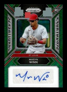 Panini Prizm #SS-MW Masyn Winn Sensational Signatures Green Prizms 2024 - Imagen 1 de 2