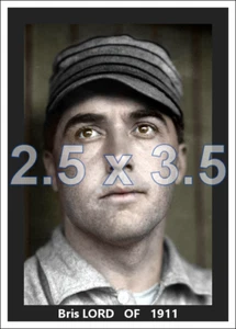 Bris Lord - 1911 Philadelphia Athletics - scegli una misura - stampa a colori - Foto 1 di 5