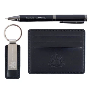 Official Newcastle United FC Leather Wallet, Fob & Pen Set - Picture 1 of 5
