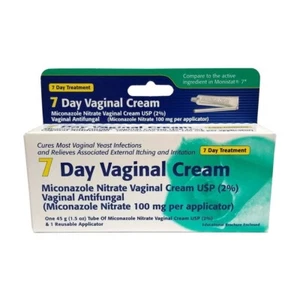 Taro - Miconazole Nitrate 2% (generic Monistat 7) Vaginal Cream - 1.5oz 4/26 - Picture 1 of 2