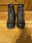 Ll Bean Men's Brown Leather Lace Up Casual Ankle Boots Shoes Size 11M