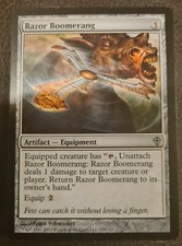 Razor Boomerang - Uncommon - Worldwake - MTG