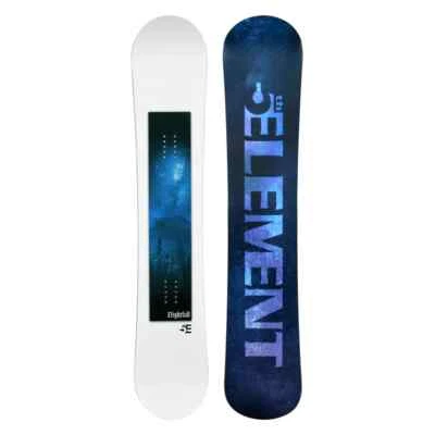 New 5th Element Nightfall Snowboard, Sizes 145cm to 163 Wide, Bindings Available