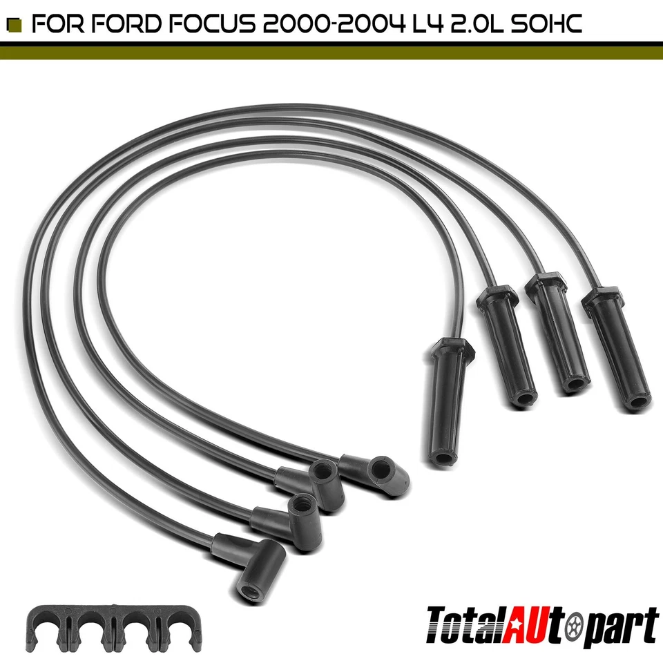 Juego de 4 cables de bujía para Chevrolet S10 98-03 GMC Sonoma Isuzu Hombre L4 2,2 L Foto 1 de 4