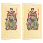 2 Pcs Year of The Dragon Amulet Tai Card Portable Decorate