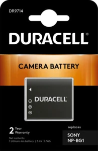 NP-BG1 Li-ion Battery for Sony Digital Camera by DURACELL #DR9714 (UK Stock) NEW - Picture 1 of 12