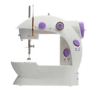 Electric Sewing Machine Small Sewing Machine Crafting Mending Overlock Portable - Picture 1 of 7