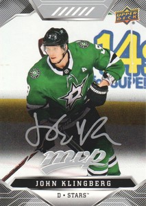 2019-20 Upper Deck MVP Hockey Silver Script Parallel #71 John Klingberg