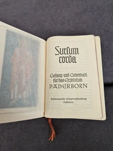 Sursum corda, Gesang- und Gebetbuch Erzbistum Paderborn 1948, Gedruckt Paderborn - Bild 1 von 10