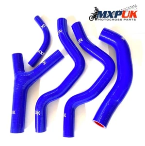 CR500 1988 SILICONE HOSES IN BlUE 1988 CR500R CR 500 MXPUK HONDA HOSE (474) - Picture 1 of 2