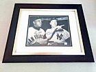 Mickey Mantle & Willie Mays Autographed Signed Framed 8X10 Photo Gai Authenticat