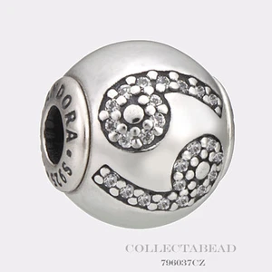 Authentic Pandora Essence Collection Silver Cancer Bead 796037CZ *SPECIAL!!! - Picture 1 of 1