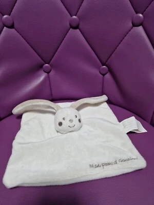 DOUDOU PLAT KIMBALOO LAPIN BLANC Beige Et Blanc Cassé  - Photo 1/3