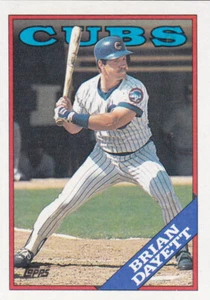 1988 TOPPS...BRIAN DAYETT...NRMT...# 136...CUBS...FREE COMBINED SHIPPING - Bild 1 von 1